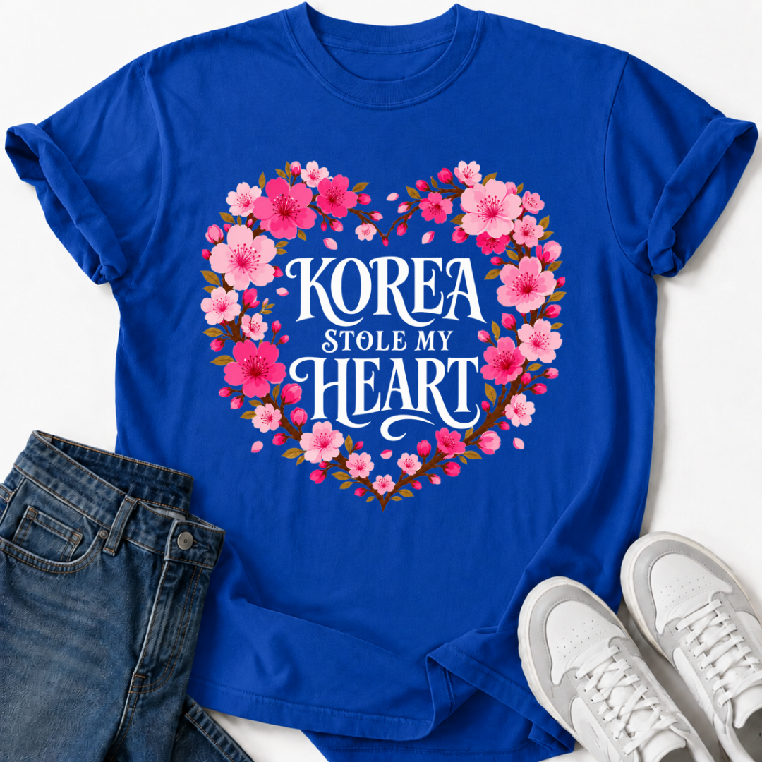KOREA STOLE MY HEART T-SHIRT