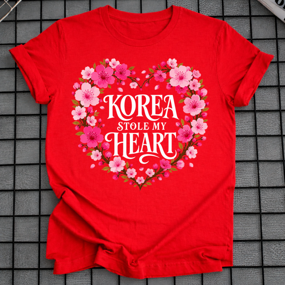 KOREA STOLE MY HEART T-SHIRT