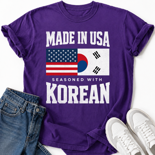 SEASONED WITH KOREAN T-SHIRT
