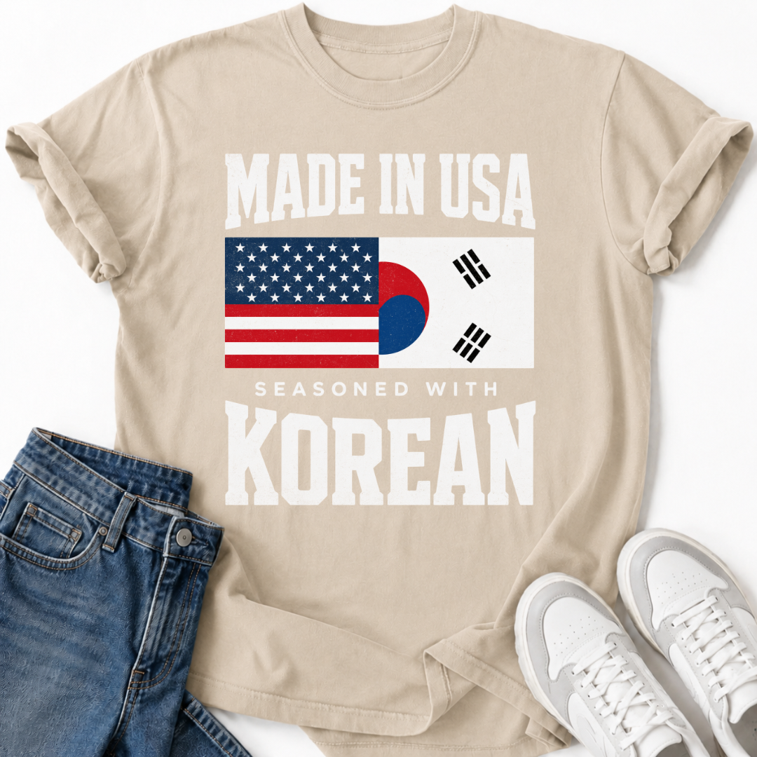 SEASONED WITH KOREAN T-SHIRT