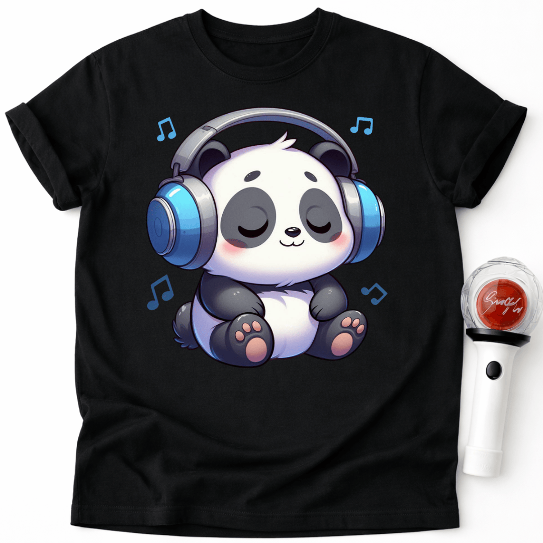 PANDA HÖRT K-POP T-SHIRT
