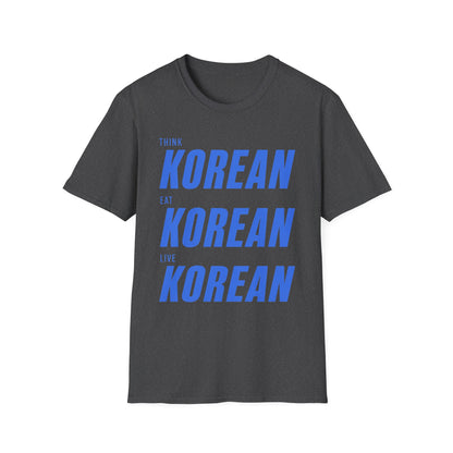 THINK EAT LIVE KOREAN T-SHIRT