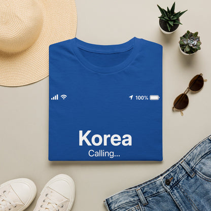 Korea Calling T-Shirt — Travel & Korea Lover Graphic Tee