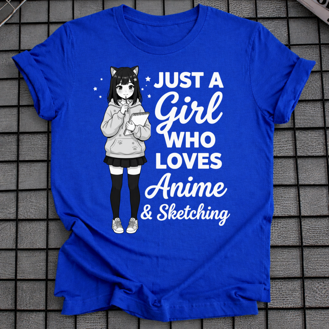 ANIME- & SKETCHING-T-SHIRT