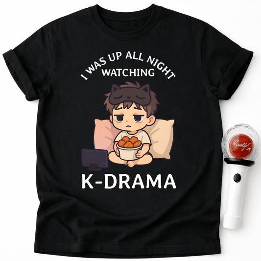 KOREAN DRAMA ALL NIGHT T-SHIRT