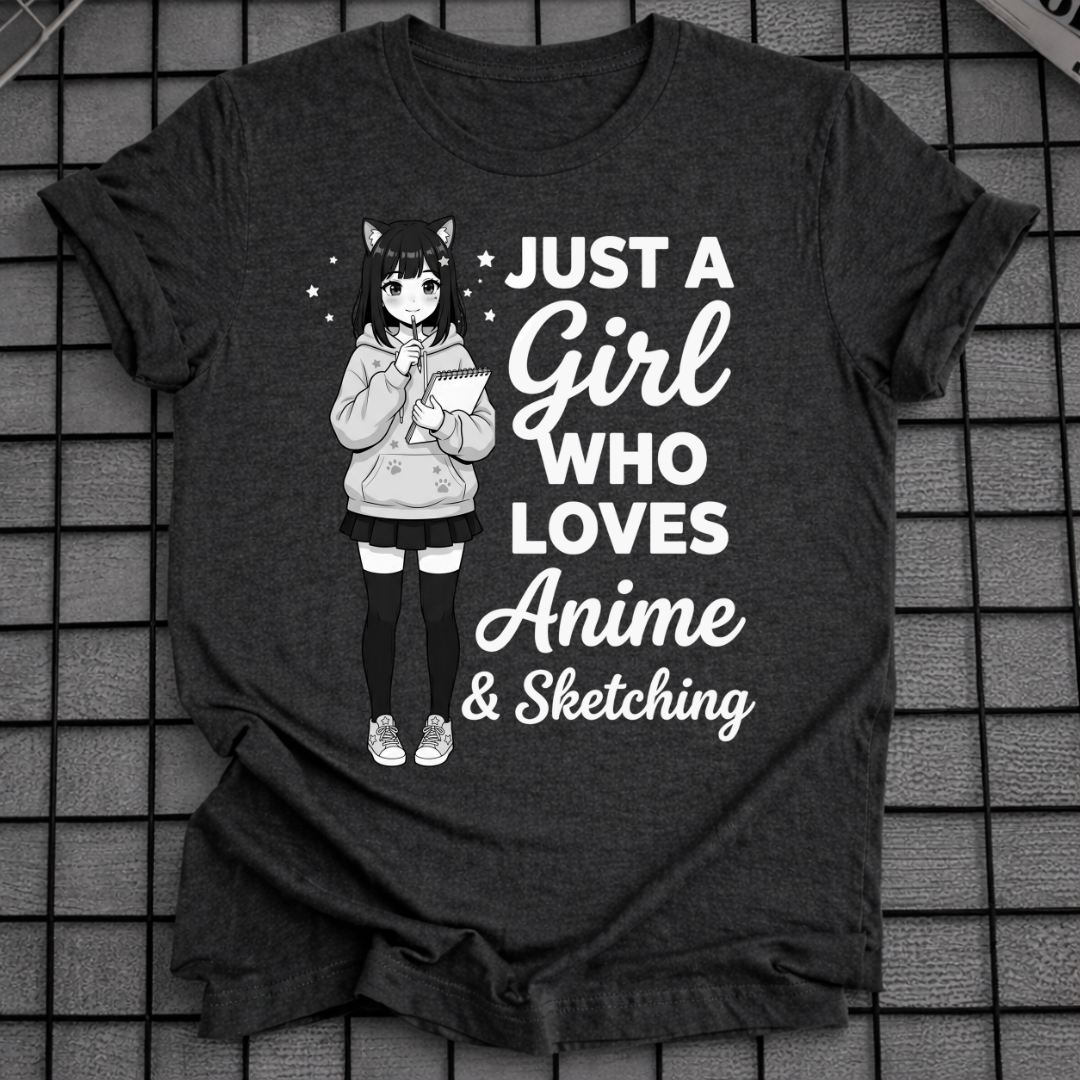 ANIME- & SKETCHING-T-SHIRT