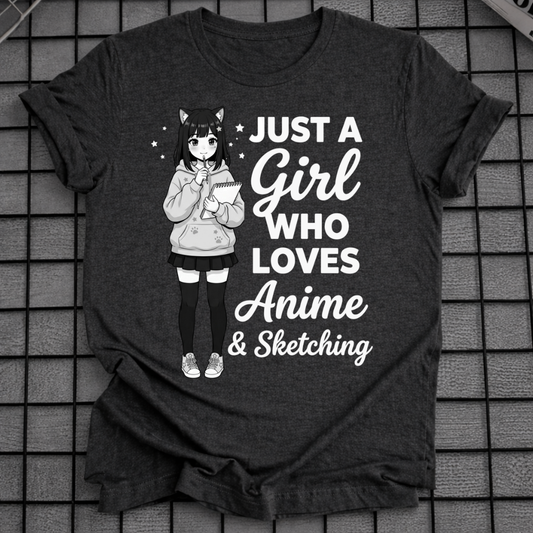 ANIME & SKETCHING T-SHIRT