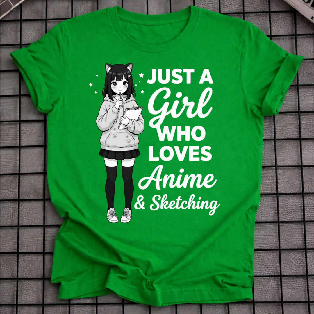 ANIME- & SKETCHING-T-SHIRT