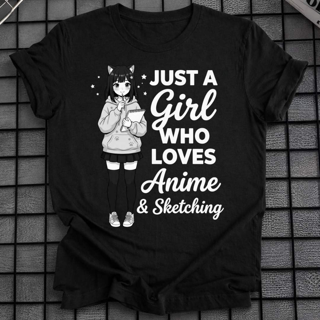 ANIME- & SKETCHING-T-SHIRT