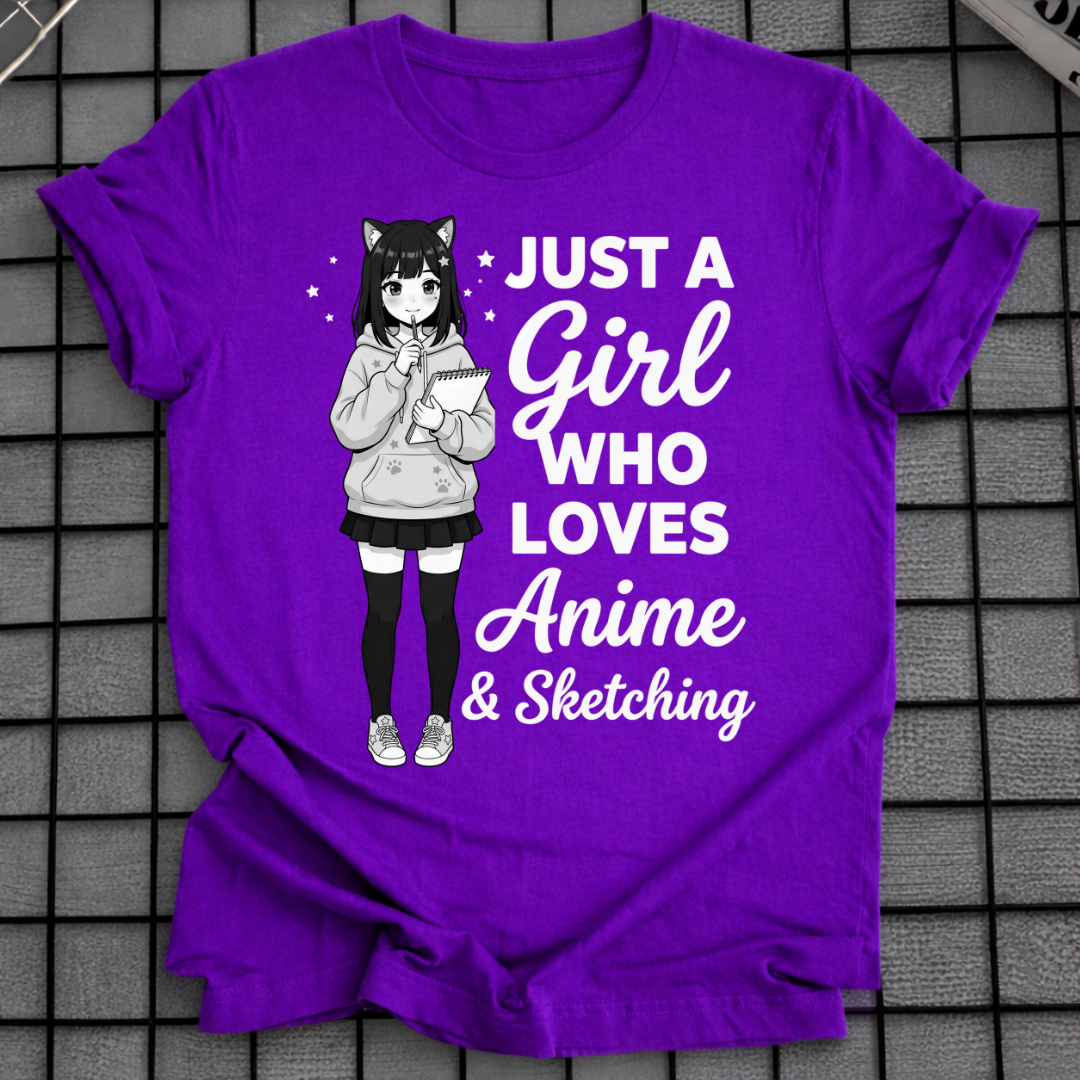 ANIME- & SKETCHING-T-SHIRT