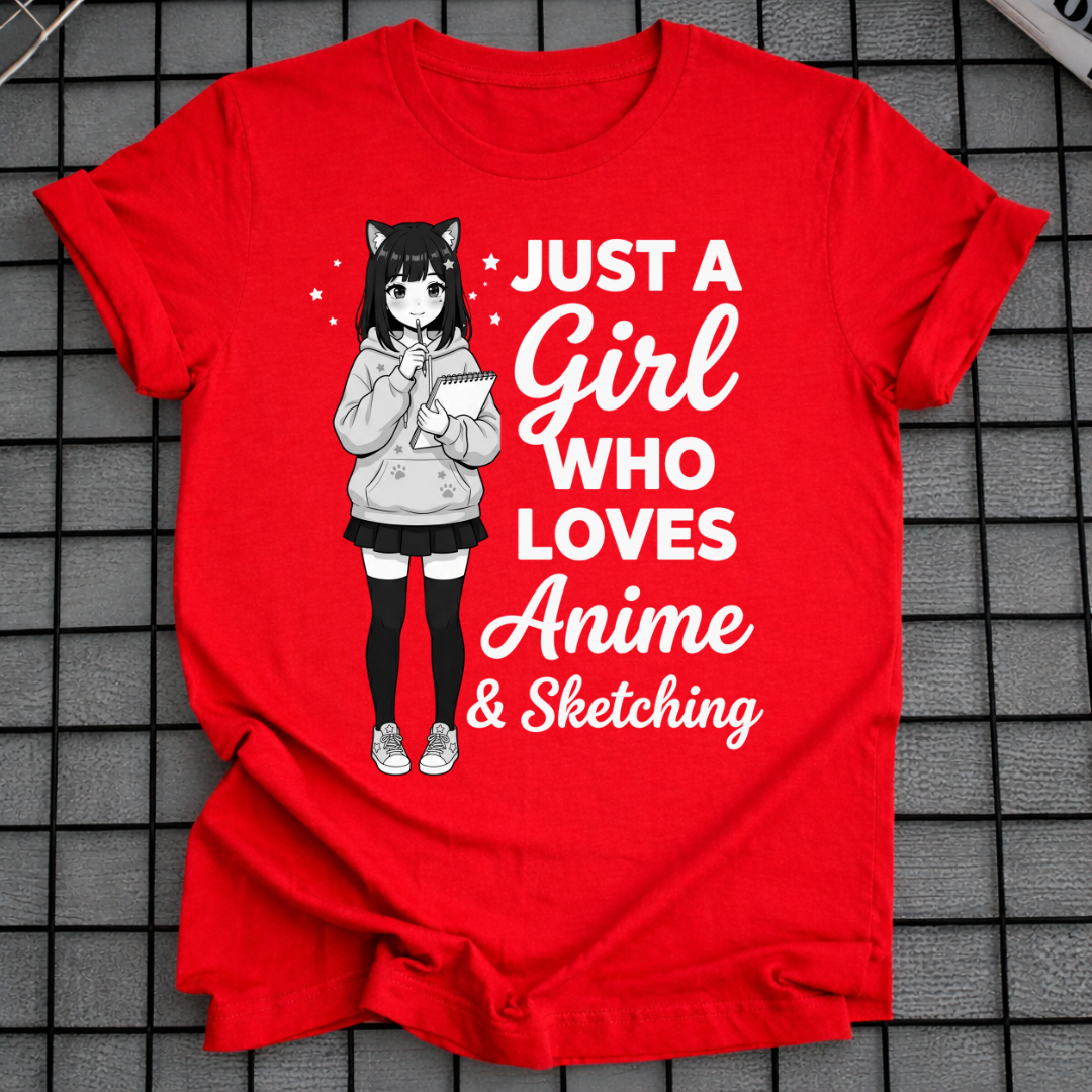 ANIME- & SKETCHING-T-SHIRT