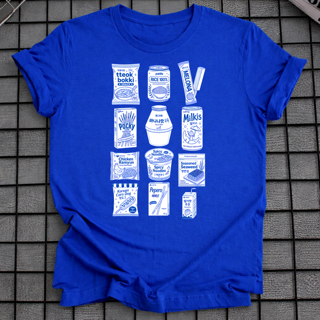 KOREAN SNACKS T-SHIRT