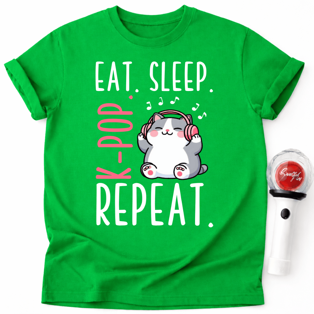K-POP KATZE REPEAT T-SHIRT