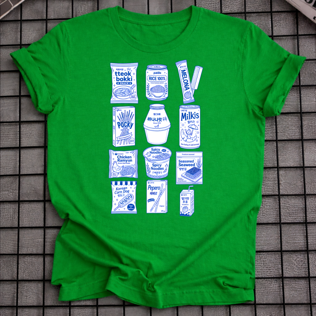 KOREAN SNACKS T-SHIRT