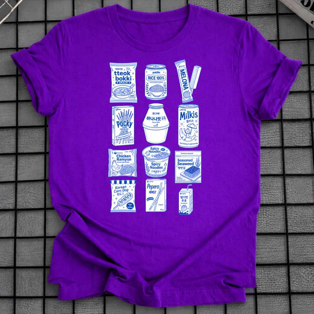 KOREAN SNACKS T-SHIRT