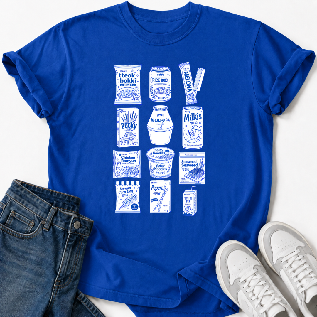KOREAN SNACKS T-SHIRT