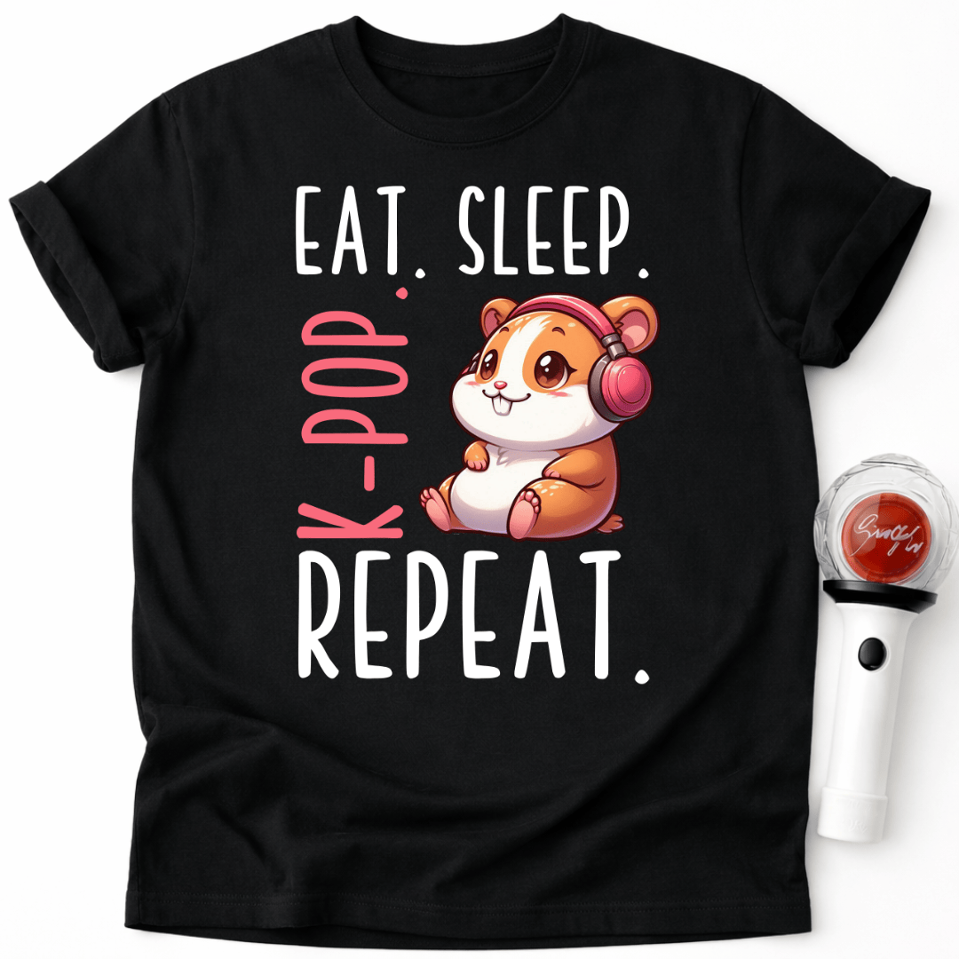 K-POP HAMSTER REPEAT T-SHIRT