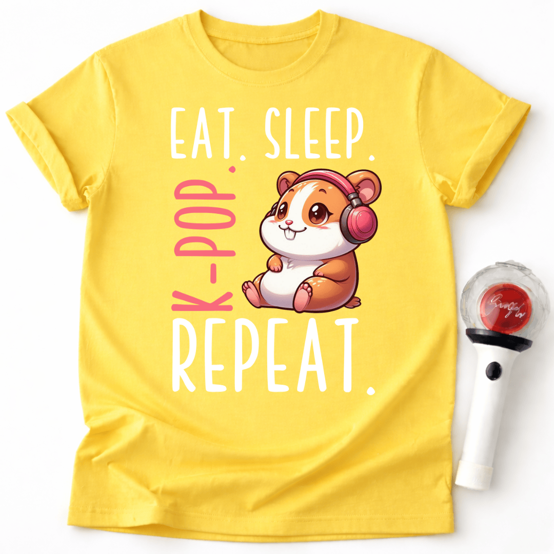 K-POP HAMSTER REPEAT T-SHIRT