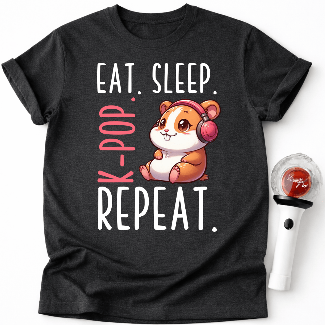 K-POP HAMSTER REPEAT T-SHIRT