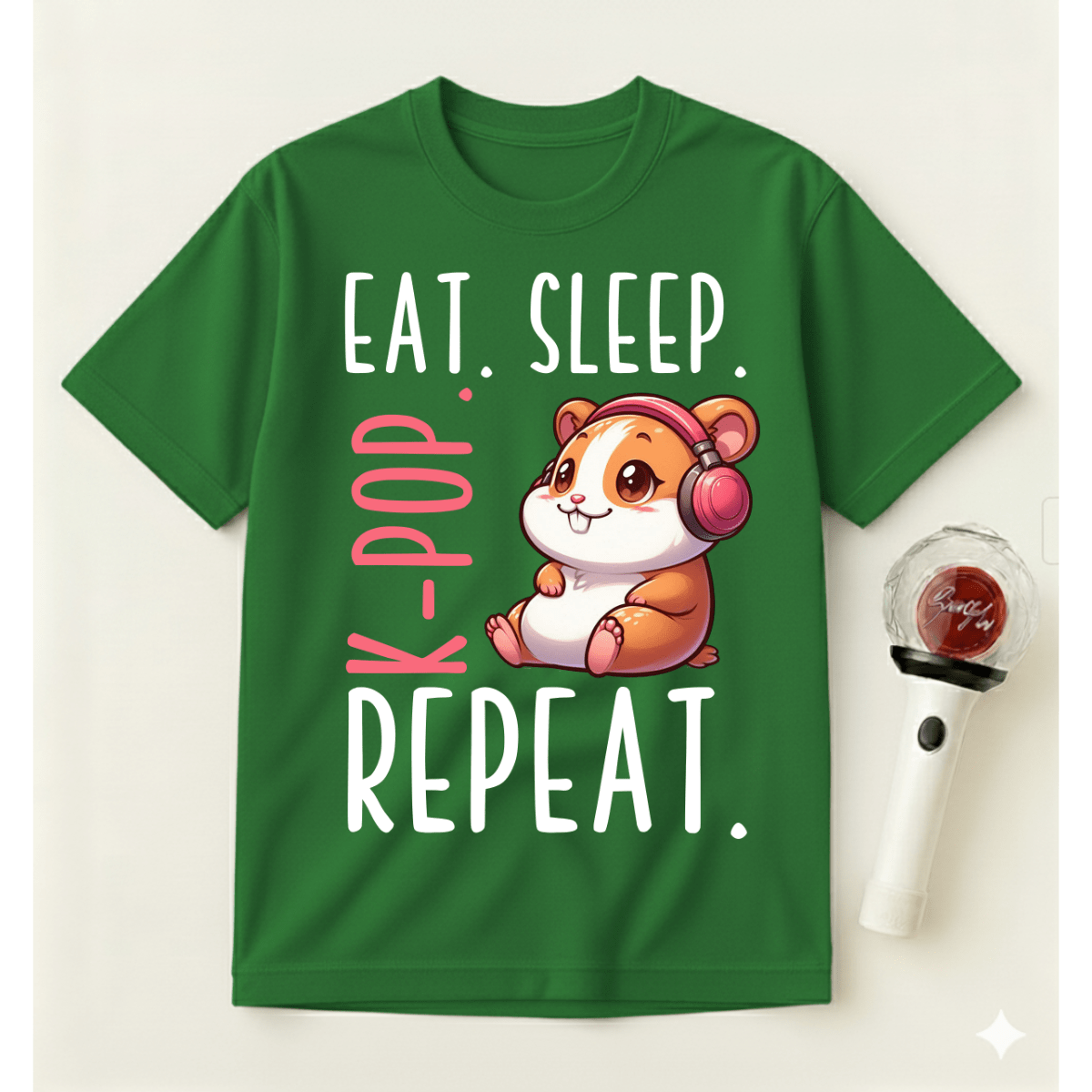 EAT SLEEP K-POP REPEAT T-SHIRT
