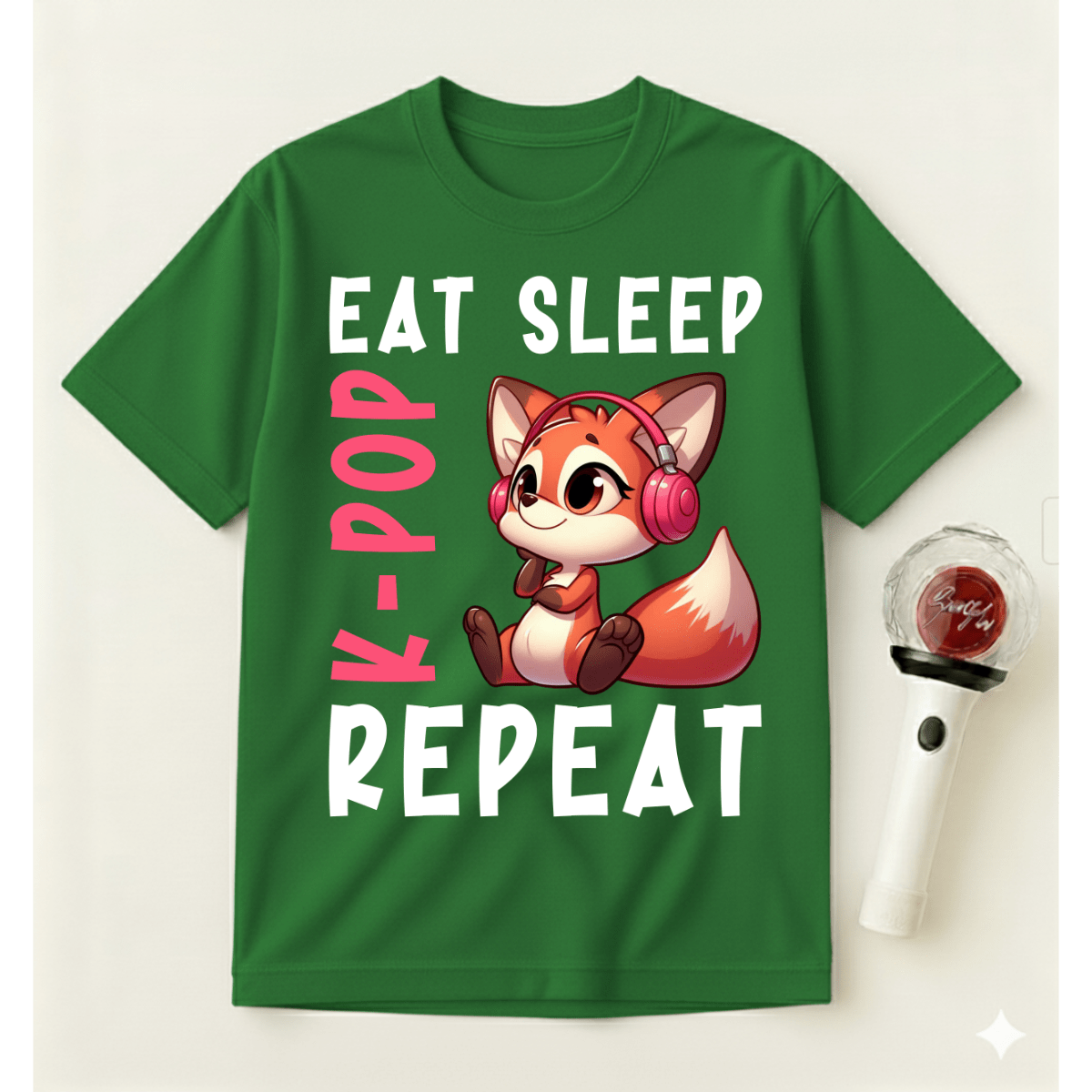 EAT SLEEP K-POP REPEAT T-SHIRT