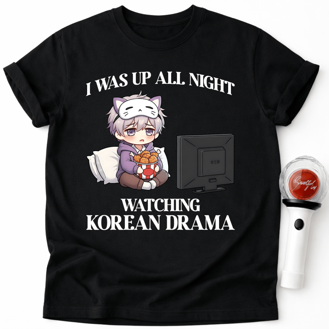 K-DRAMA LATE NIGHT WATCHER T-SHIRT