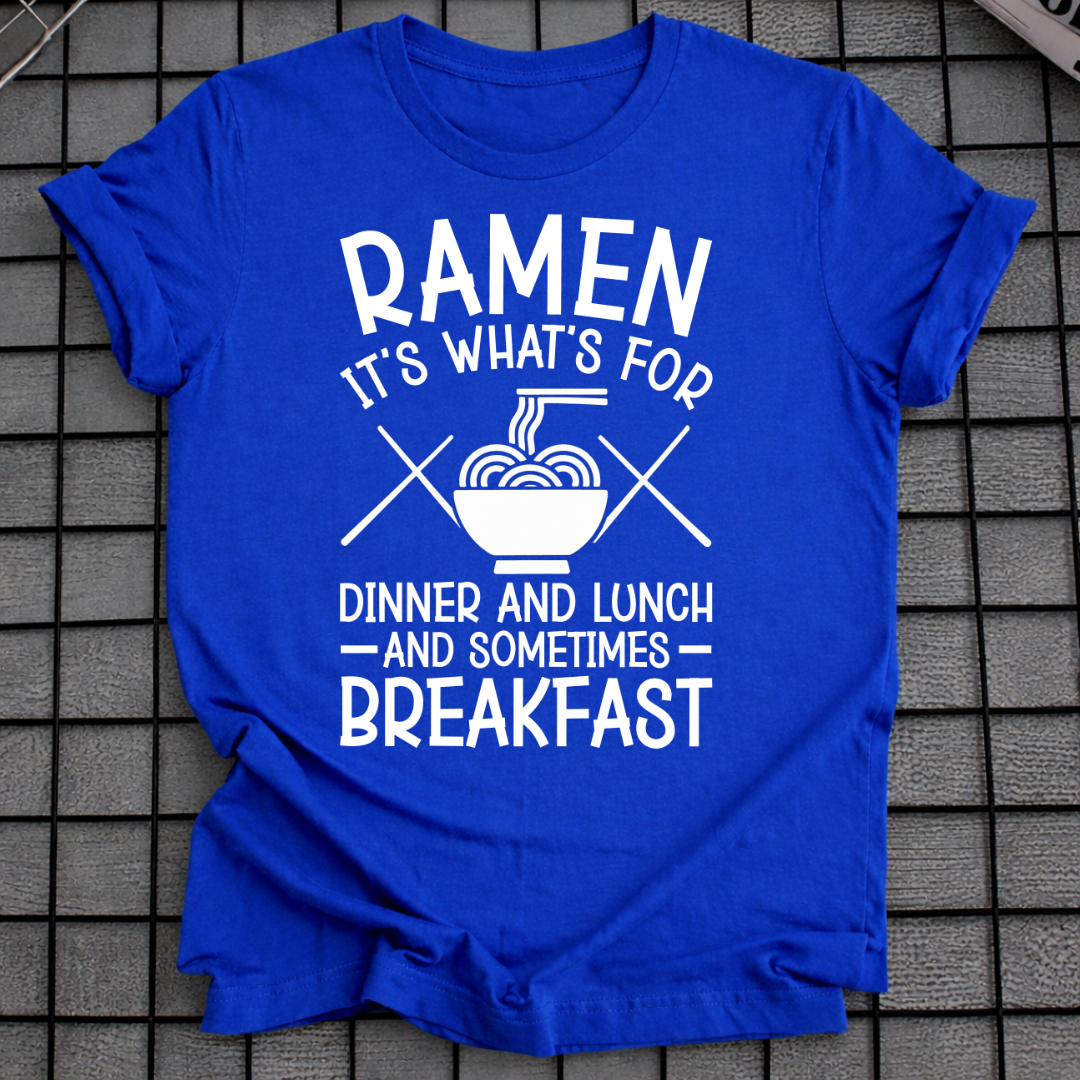 RAMEN ZUM ABENDESSEN T-SHIRT