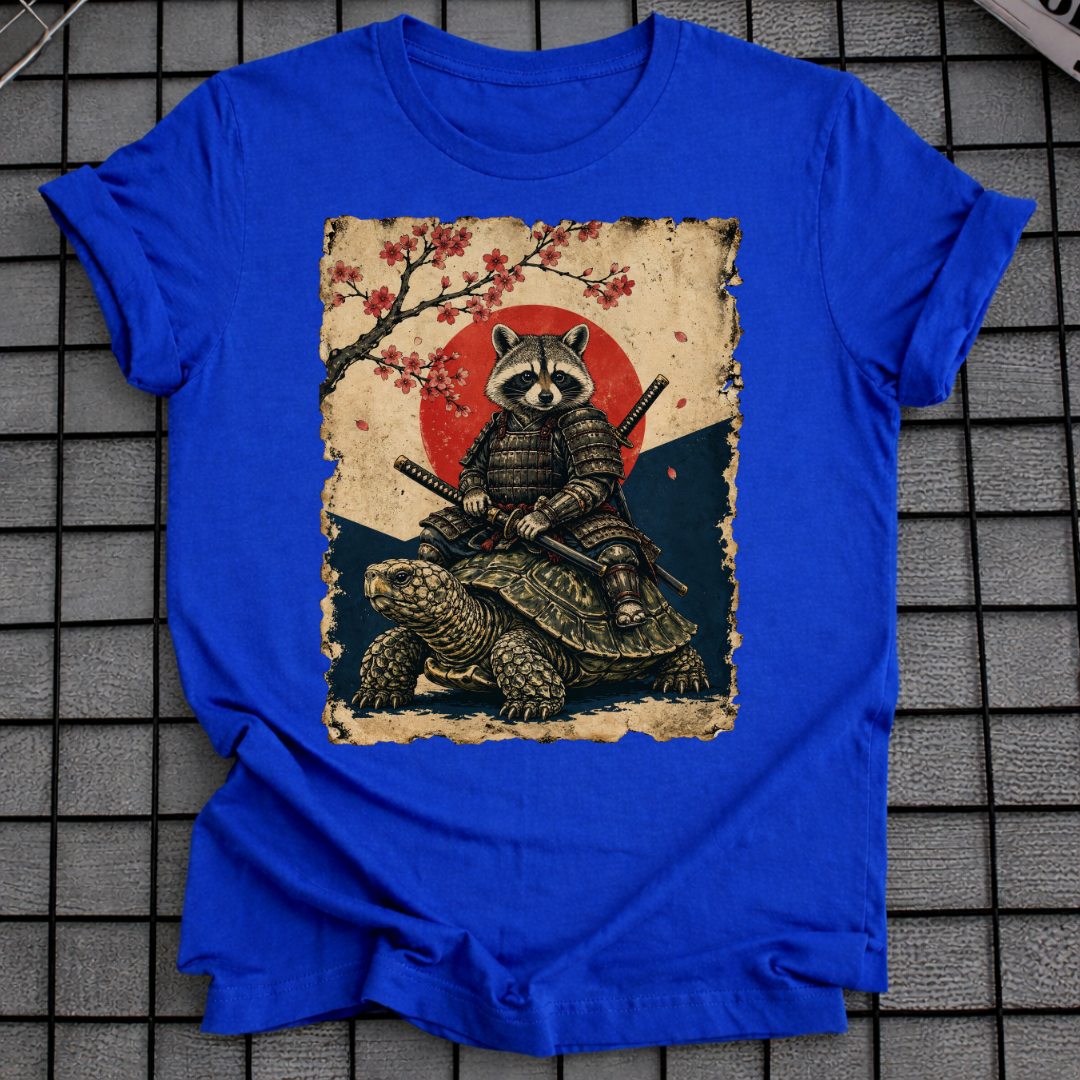WASCHBÄR-SAMURAI T-SHIRT