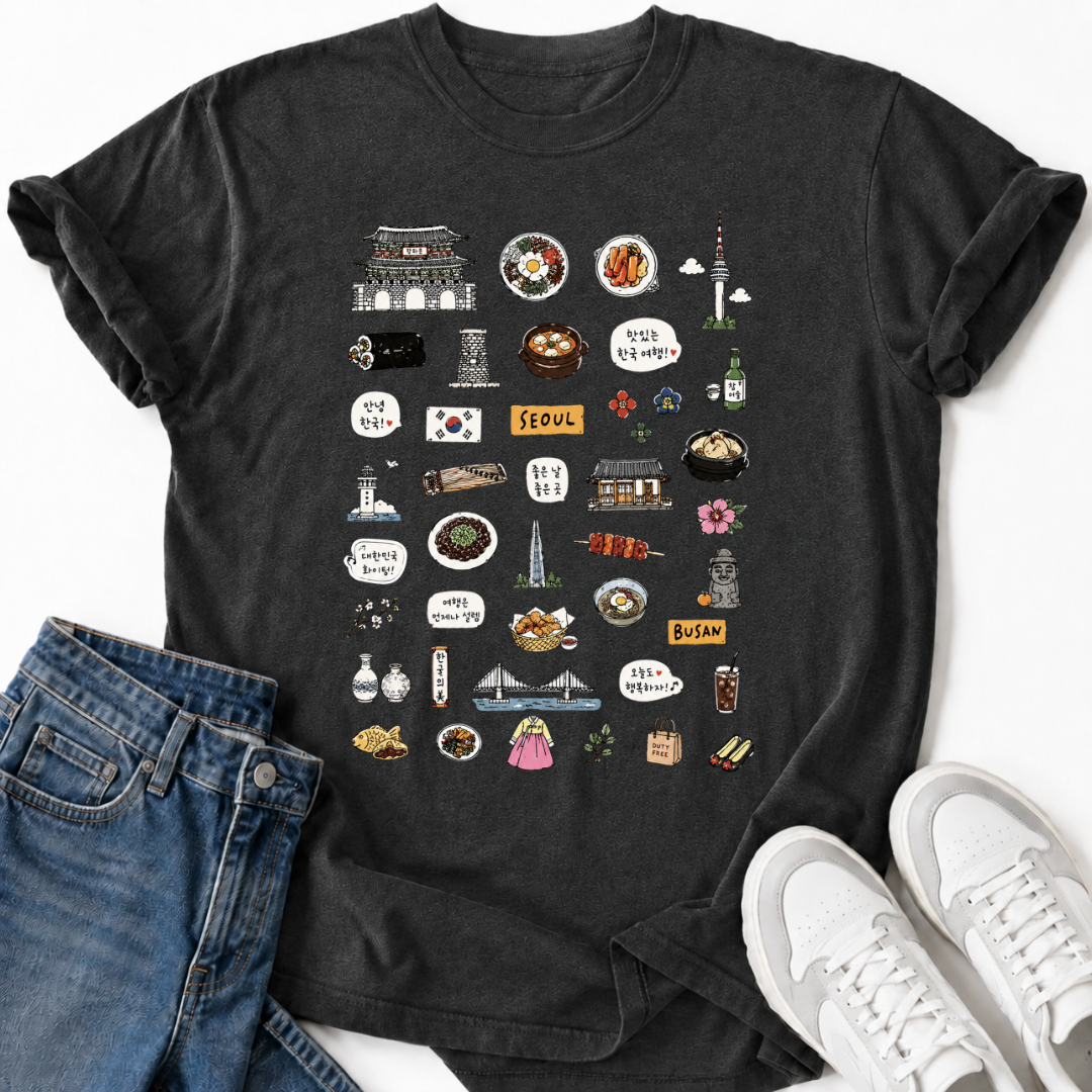 KOREAN ICONS T-SHIRT