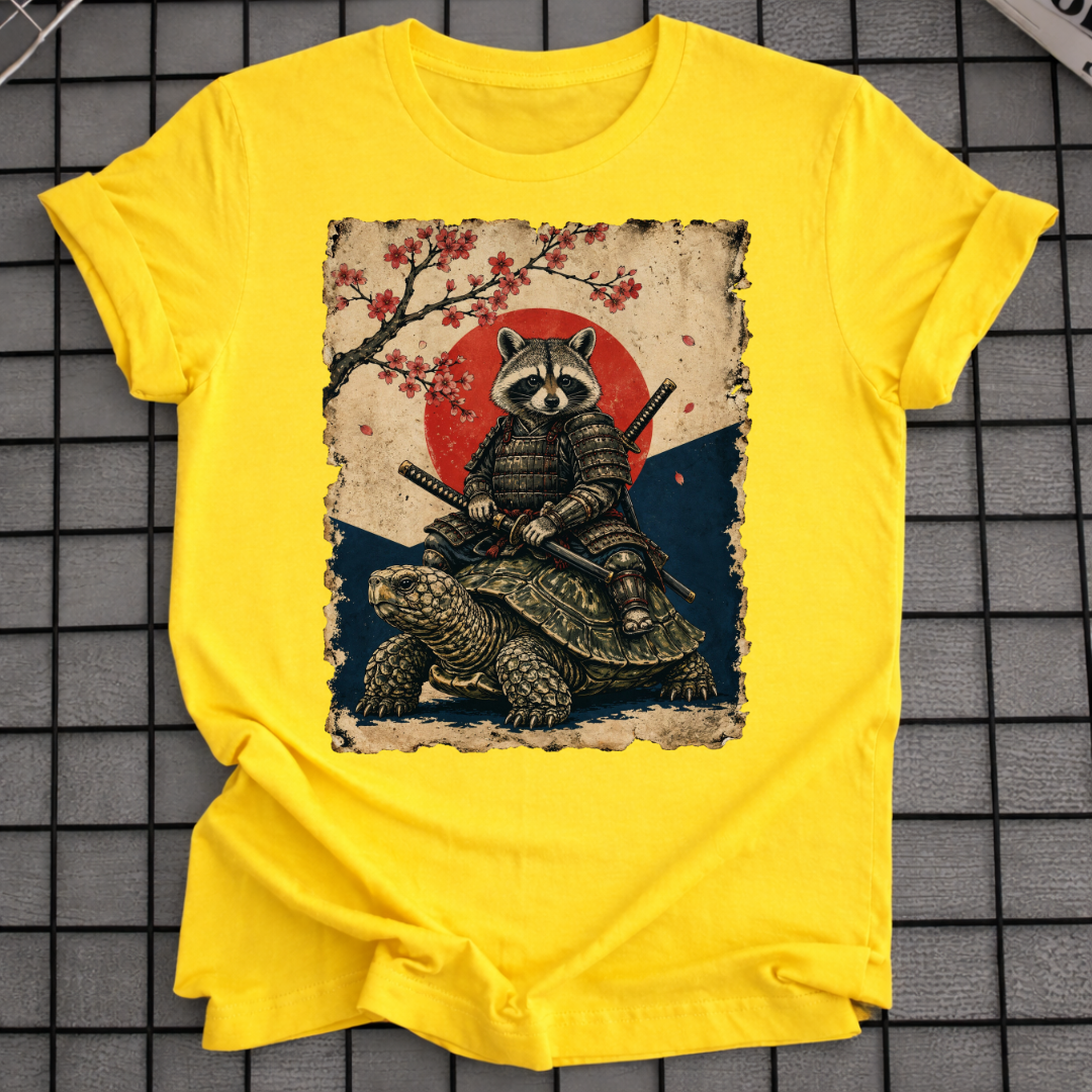 WASCHBÄR-SAMURAI T-SHIRT