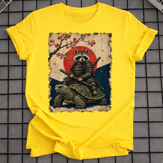 RACCOON SAMURAI T-SHIRT
