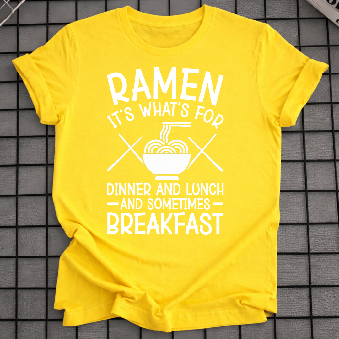 RAMEN ZUM ABENDESSEN T-SHIRT