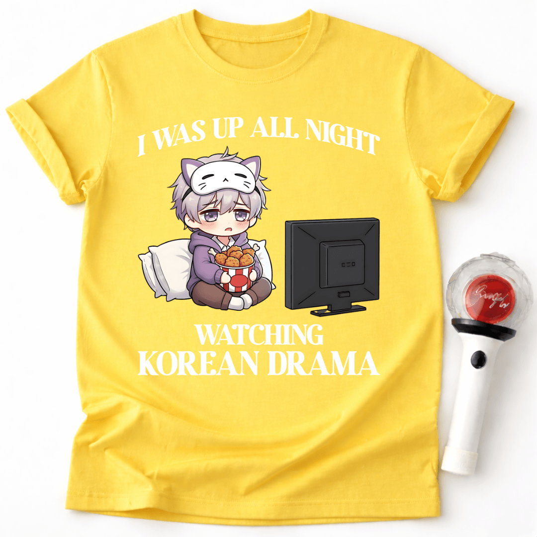 K-DRAMA LATE NIGHT WATCHER T-SHIRT