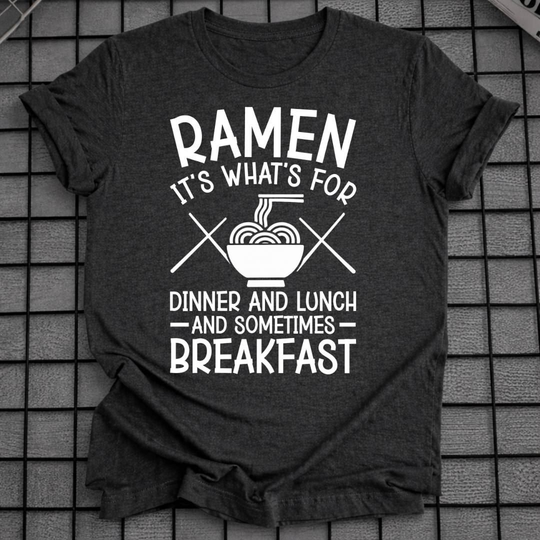 RAMEN ZUM ABENDESSEN T-SHIRT