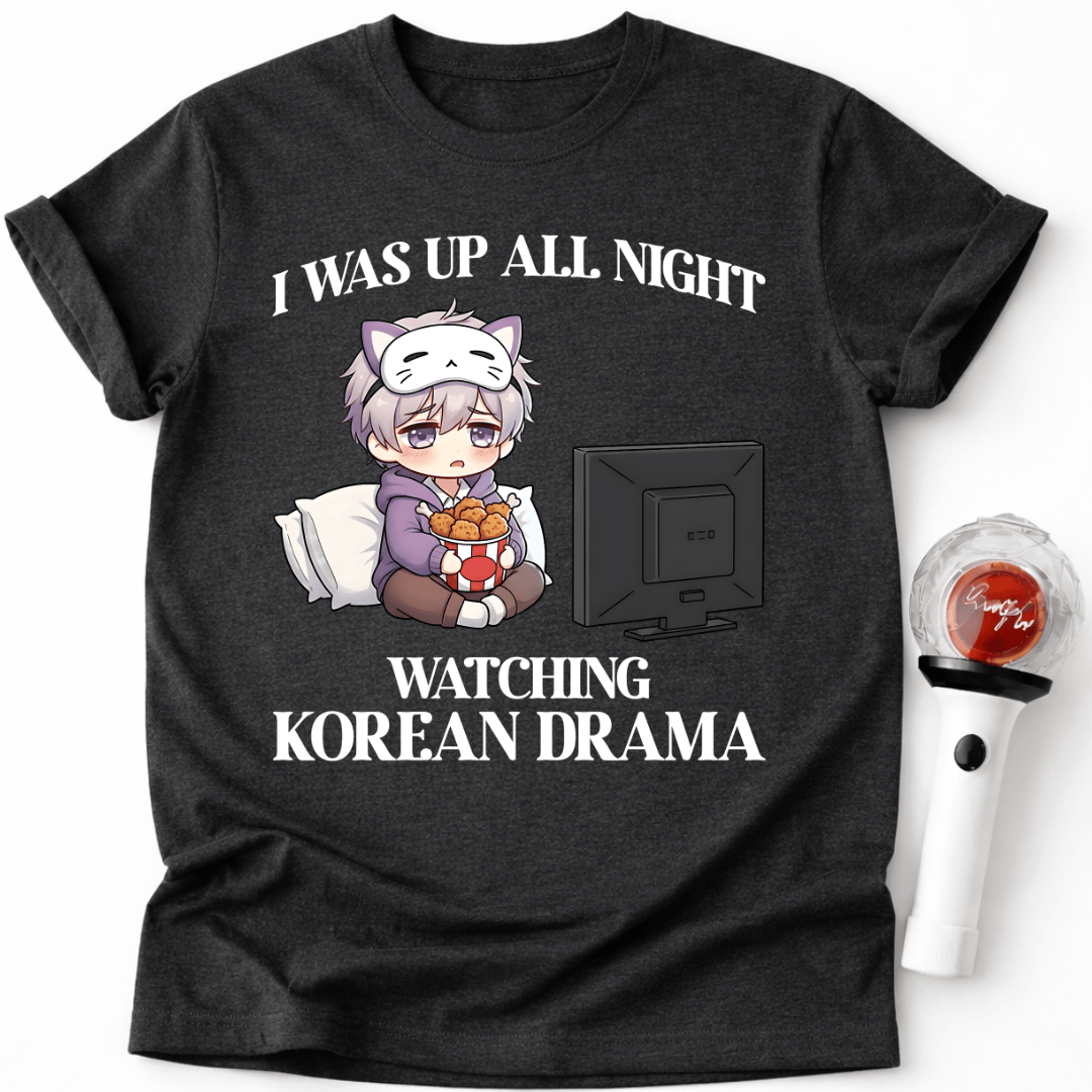 K-DRAMA LATE NIGHT WATCHER T-SHIRT