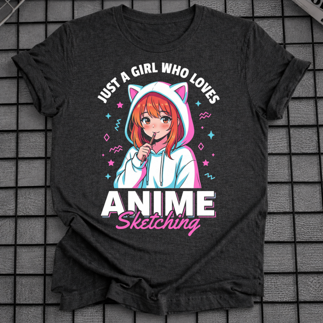 ANIME-SKETCHING T-SHIRT
