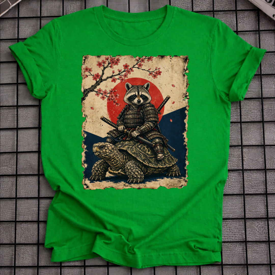 WASCHBÄR-SAMURAI T-SHIRT