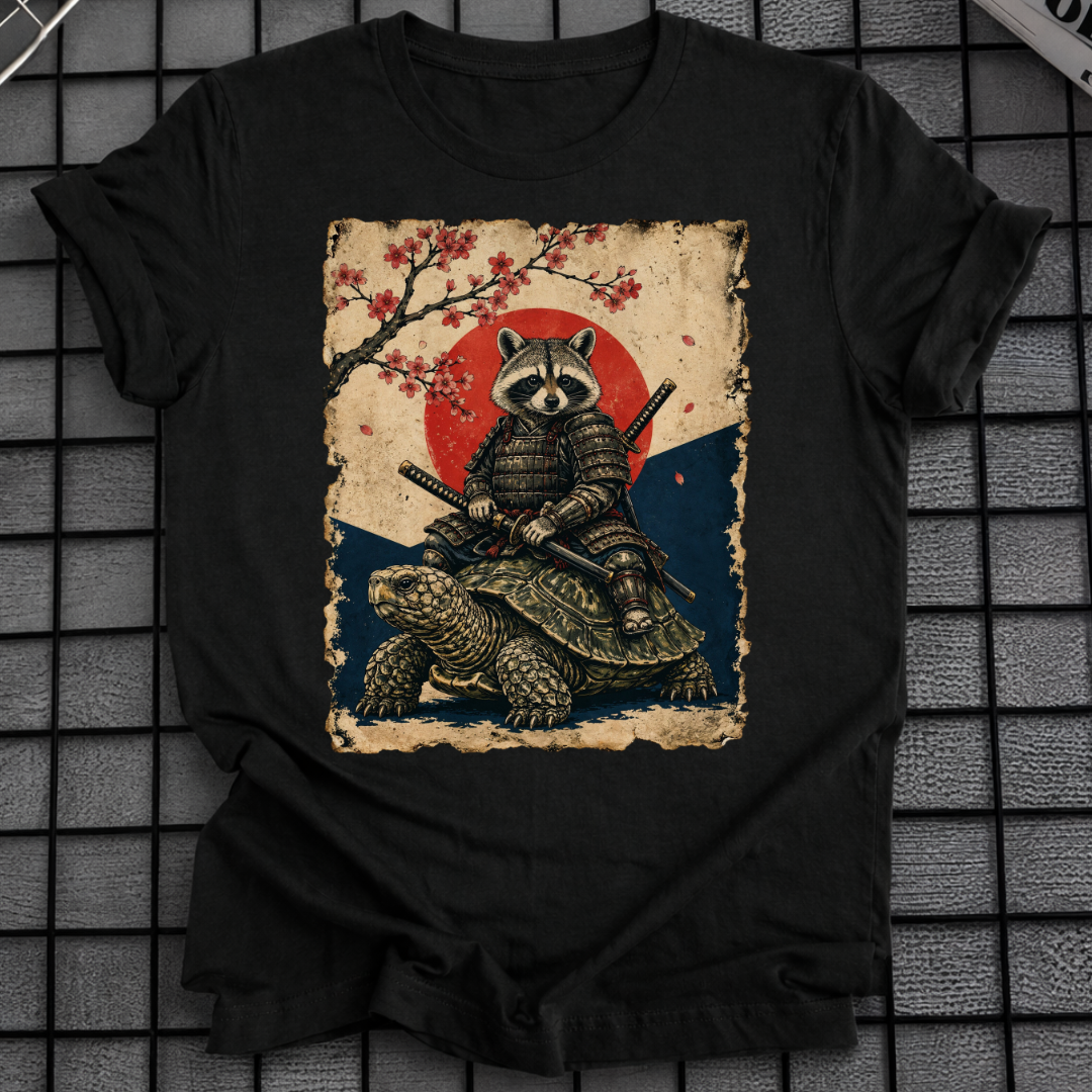 WASCHBÄR-SAMURAI T-SHIRT
