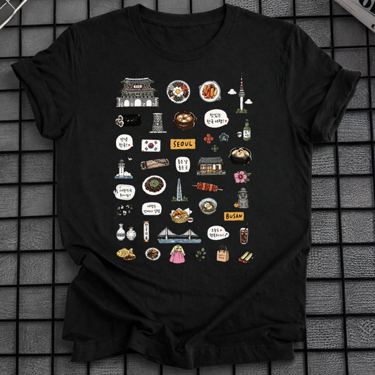 KOREAN ICONS T-SHIRT