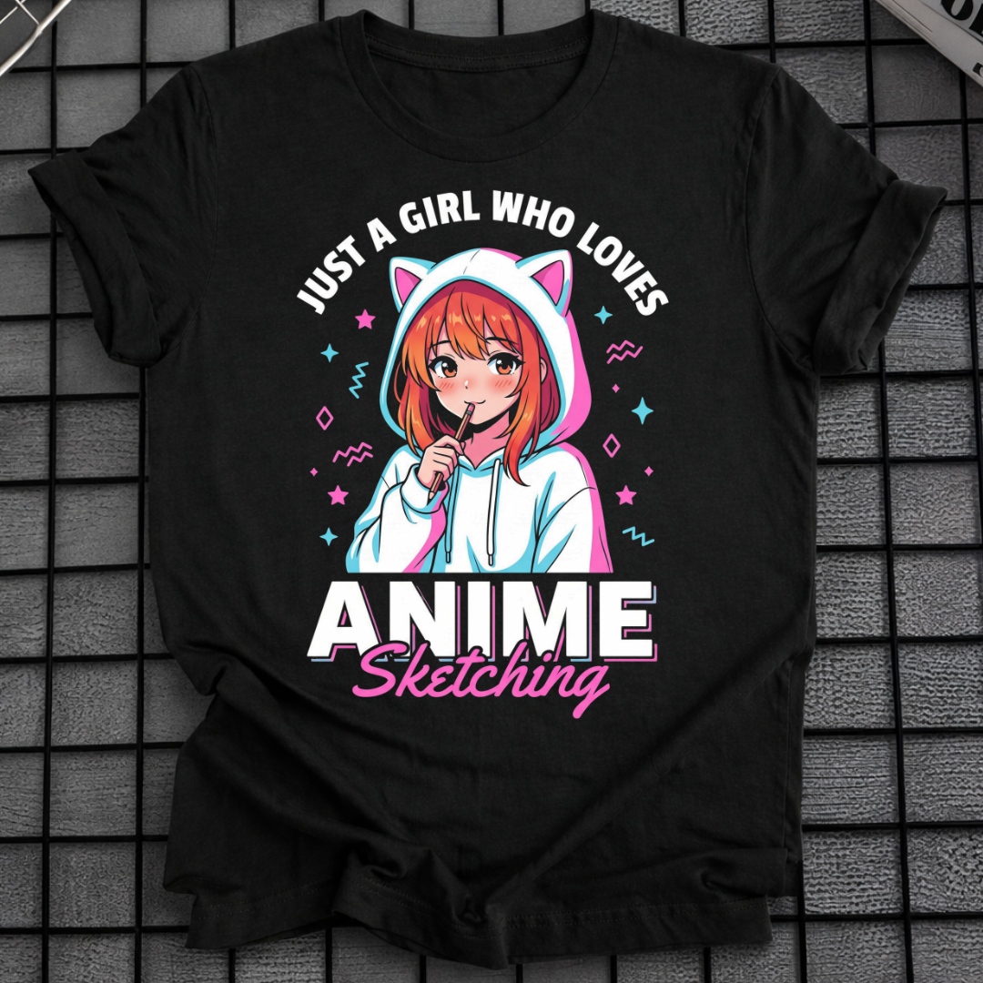 ANIME-SKETCHING T-SHIRT