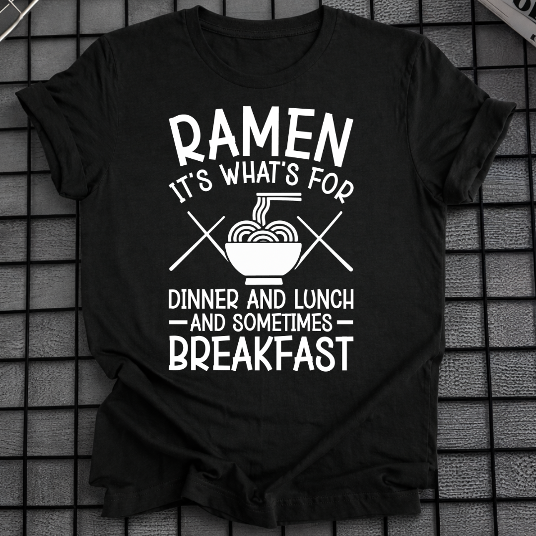 RAMEN ZUM ABENDESSEN T-SHIRT
