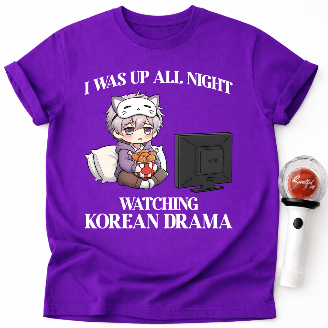 K-DRAMA LATE NIGHT WATCHER T-SHIRT