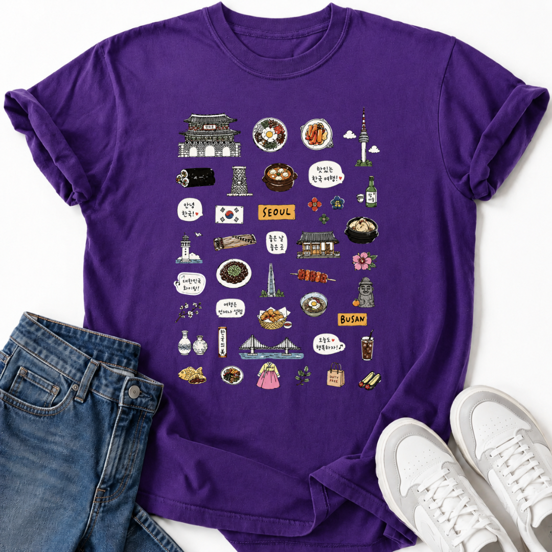 KOREAN ICONS T-SHIRT