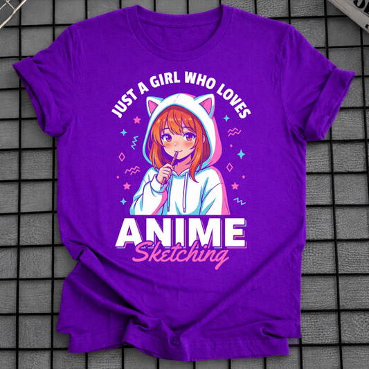 ANIME SKETCHING T-SHIRT