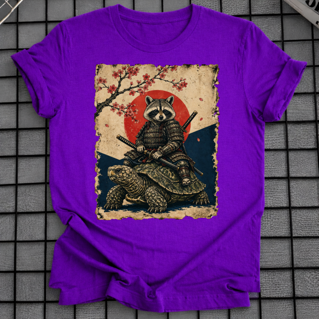 WASCHBÄR-SAMURAI T-SHIRT