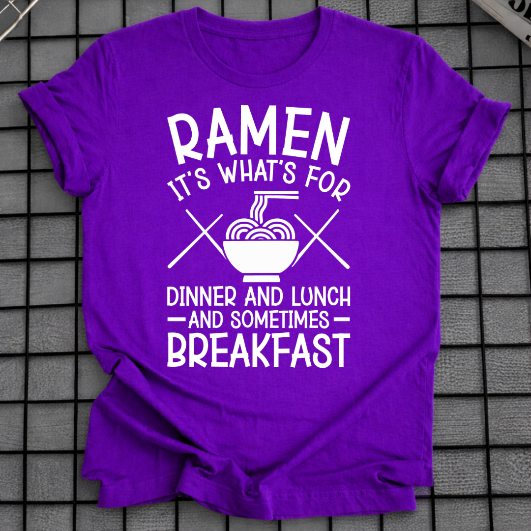 RAMEN ZUM ABENDESSEN T-SHIRT