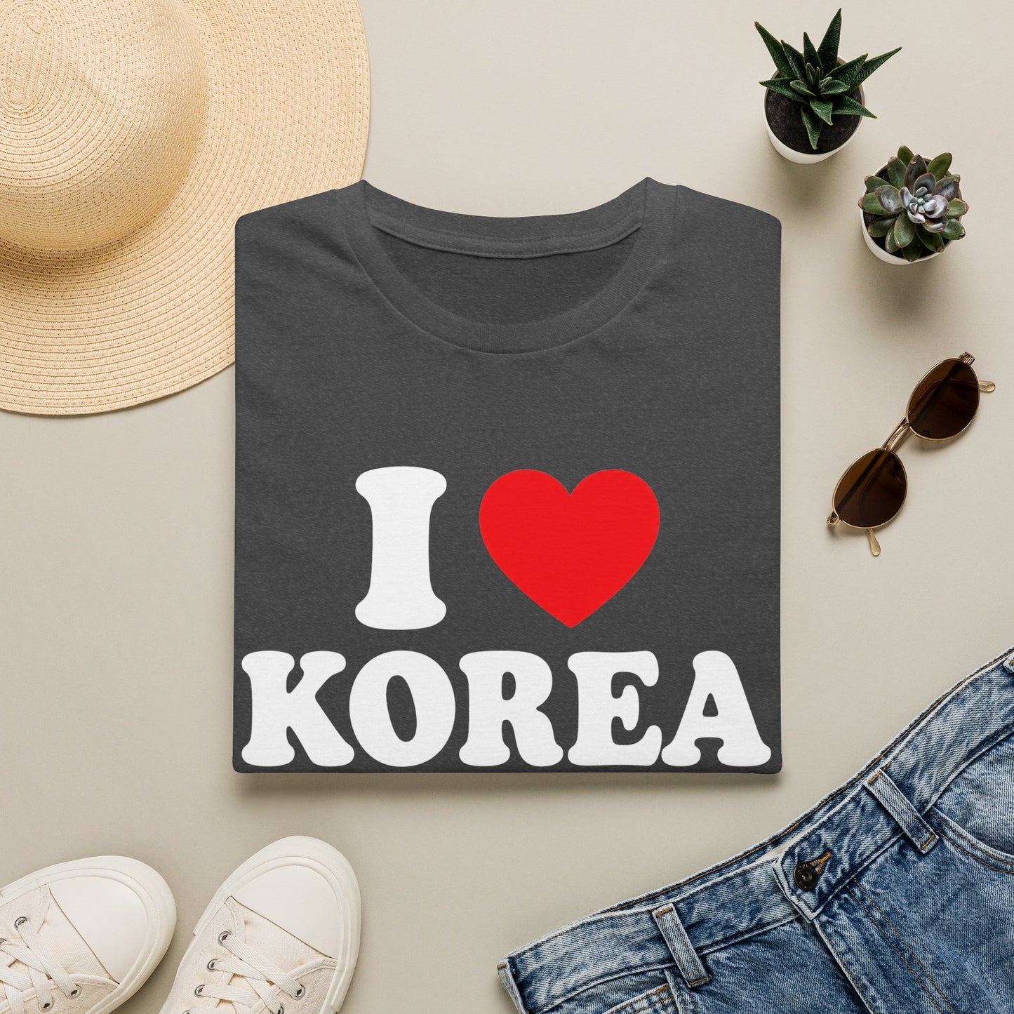 I LOVE KOREA T-SHIRT
