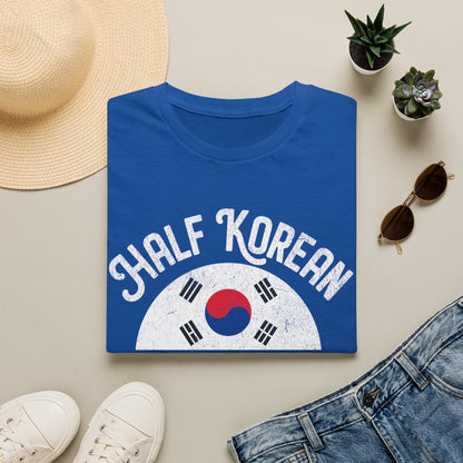 Half Korean T-Shirt — “Best of Both Worlds” Korean Flag Pride Tee