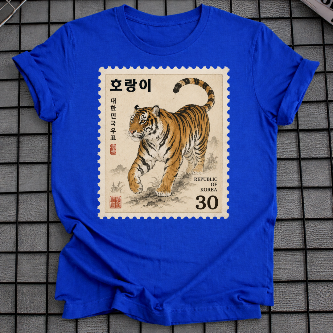 KOREAN STAMP T-SHIRT