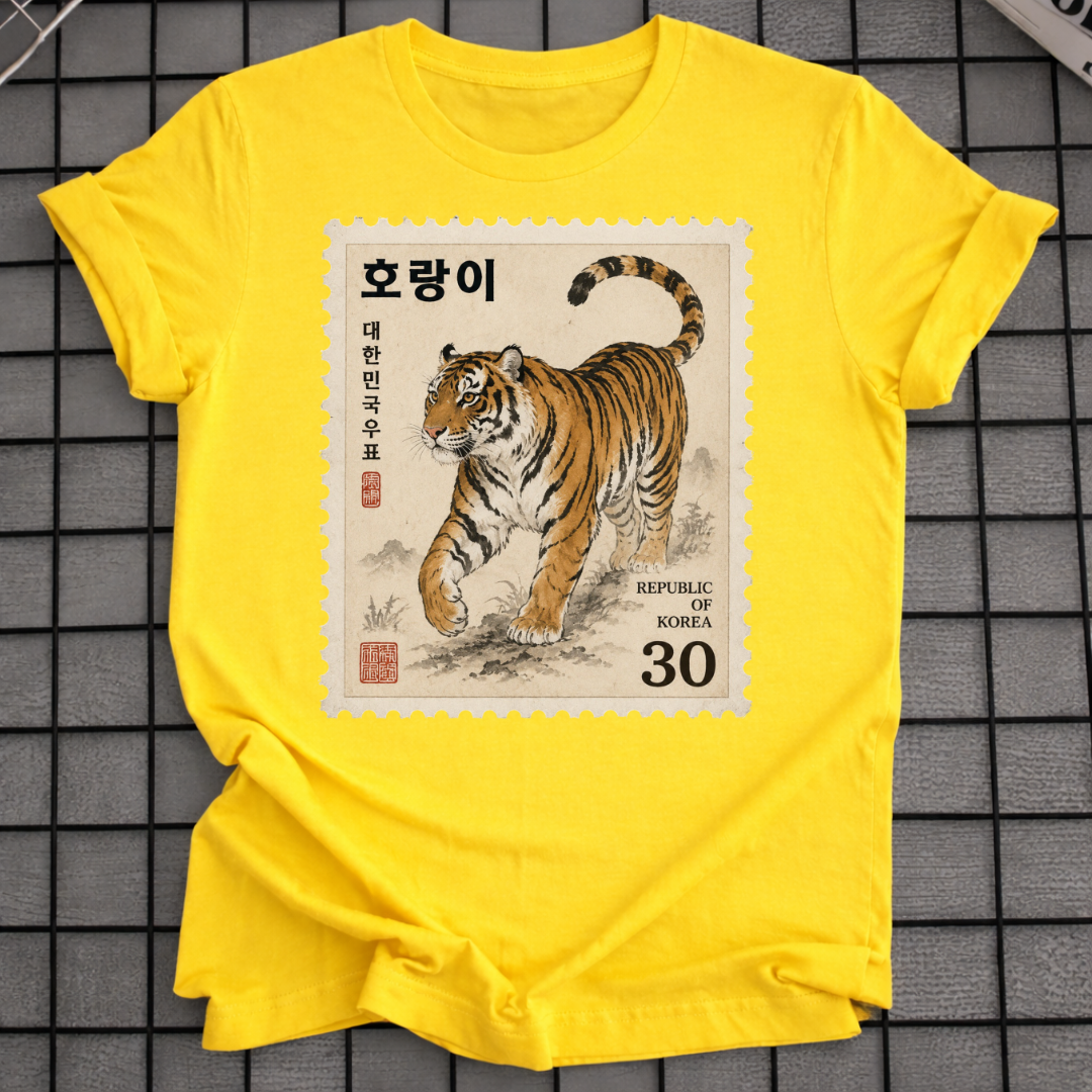 KOREAN STAMP T-SHIRT